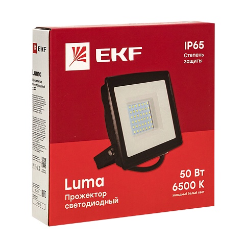 EKF Basic Прожектор светодиодный СДО-3002 20Вт 6500К IP65