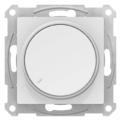 Systeme Electric AtlasDesign Лотос Светорегулятор (диммер) повор-нажим, LED, RC, 400Вт, механизм