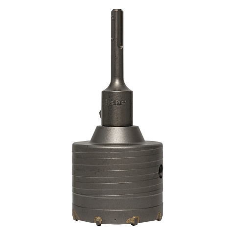 EKF Basic Коронка буровая по бетону с оснасткой TCT-72 М22 SDS-plus Master