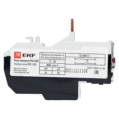 EKF PROxima Реле тепловое РТЭ-1322 17-25А