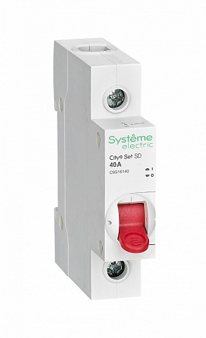 Systeme Electric City9 Set Выключатель нагрузки (ВН) 1P 40А 230В