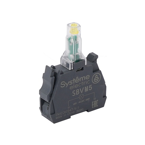 Systeme Electric Световой блок желтый LED 230-240В АС
