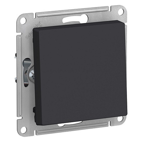 Systeme Electric AtlasDesign Карбон Выключатель 1-клавишный сх.1, 10АХ, механизм