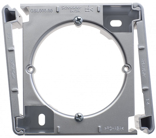 Systeme Electric Glossa Алюминий Коробка наружного монтажа