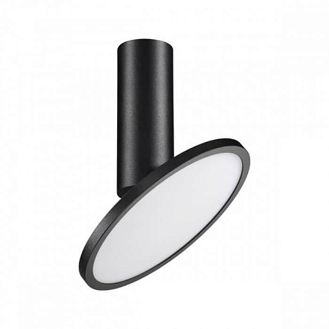 Novotech 358346 OVER NT20 054 черный Светильник накладной IP20 LED 4000K 18W 85-265V HAT