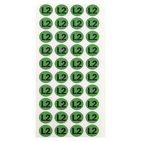 EKF PROxima Наклейка "L2" d=20мм
