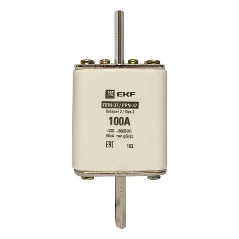 EKF PROxima Плавкая вставка ППН-37 400/100А габарит 2