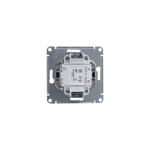 Systeme Electric Glossa Антрацит Переключатель 1-клавишный, сх.6, 10АХ