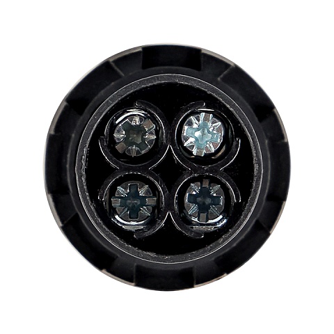 EKF PROxima Кнопка SW2C-11 возвратная черная NO+NC