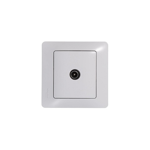Systeme Electric Glossa Бел Розетка TV проходная 4DB
