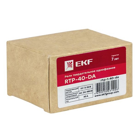EKF PROxima Реле твердотельное однофазное RTP-40-DA