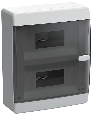 IEK UNION Compact Корпус пласт. ЩРН-П-18 IP41 черн. пр. дв.