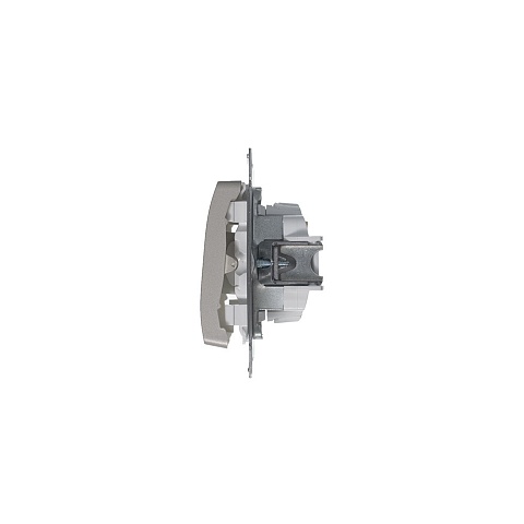 Systeme Electric Glossa Платина Переключатель 1-клавишный, сх.6,10AX