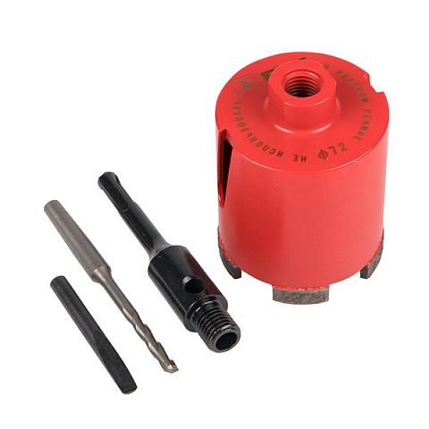 EKF PROxima Коронка алмазная DCH-72 Laser M16 SDS-Plus Expert