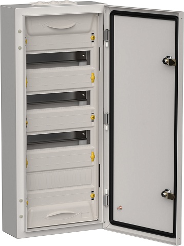 IEK TITAN 5 Корпус мет. ЩРн-48 (1х48) 710х310х140 IP54 сер