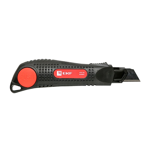 EKF Нож строительно-монтажный 18 мм НСМ-50 (18мм)(SK4) Heavy Duty (до 25 кг) Expert