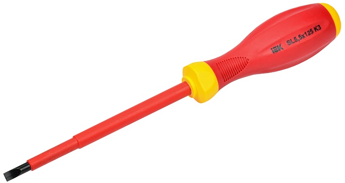 IEK ARMA2L 3 Отвертка диэлектрическая SL5,5х125 K3
