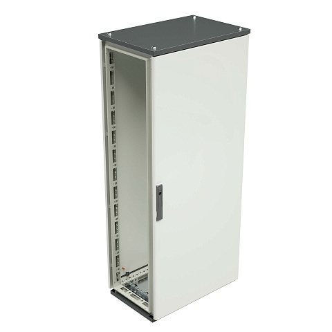 DKC Шкаф напольный CQE собранный с дверью и задней панелью ВхШхГ 1800x800x600 мм