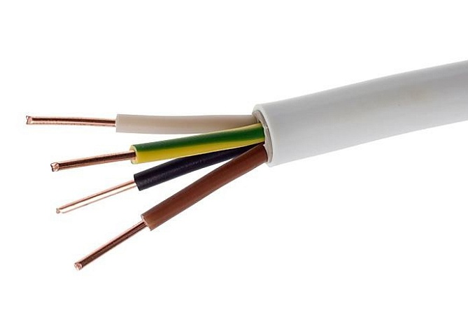 Кабель силовой NYM 4x1,5 (DIN VDE 0250) Угличкабель