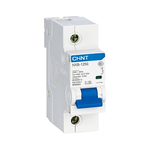 CHINT Авт. выкл.NXB-125 1P 80А 10kA х-ка C