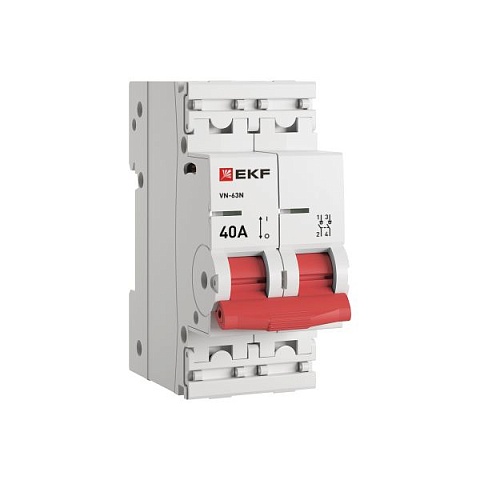 EKF Выключатель нагрузки 2P 40А ВН-63N PROxima