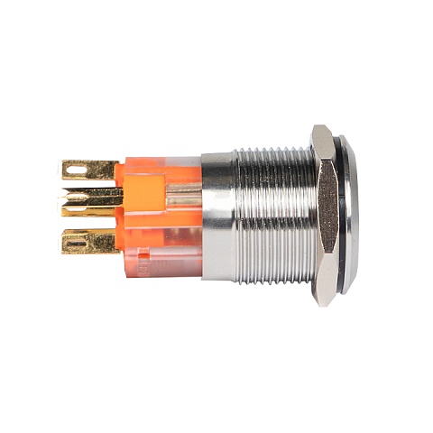 EKF PROxima Кнопка S-Pro67 19 мм без фикс. с красной подсв. 230В
