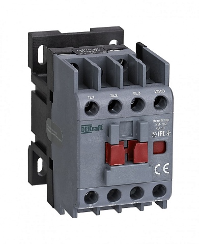 Dekraft Контактор 9А 110В АС3 АС4 1НО КМ-102