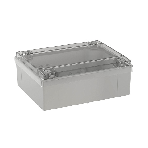 DKC Коробка ответвит. с гладкими стенками и матовой крышкой, IP56,120х80х50мм