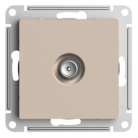 Systeme Electric AtlasDesign Песочный Розетка TV коннектор, механизм