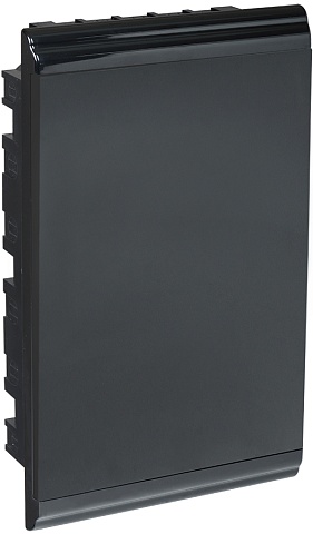 IEK PRIME Корпус пластиковый встраиваемый ЩРВ-П-36 черный IP41
