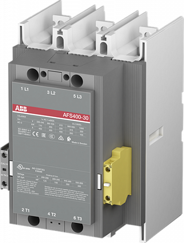 ABB Контактор AFS400-30-12 для систем безопасности, с универсальной катушкой управления 24-60В DC