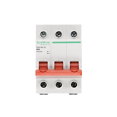 Systeme Electric City9 Set Выключатель нагрузки (ВН) 3P 40А 400В