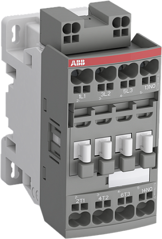 ABB Контактор AF16-30-01K-13 с втычными клеммами, с универсальной катушкой управления 100-250BAC/DC