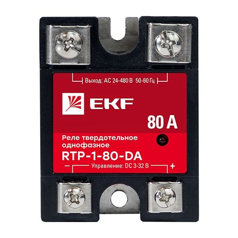 EKF PROxima Реле твердотельное однофазное RTP-80-DA