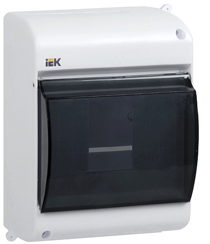 IEK KREPTA 3 Корпус пластиковый КМПн 2/4 IP30 белый откр.монтаж