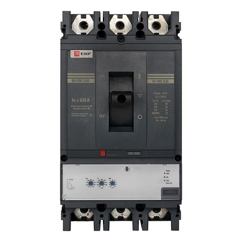 EKF PROxima Автоматический выключатель ВА-99C (Compact NS) 630/630А 3P 45кА