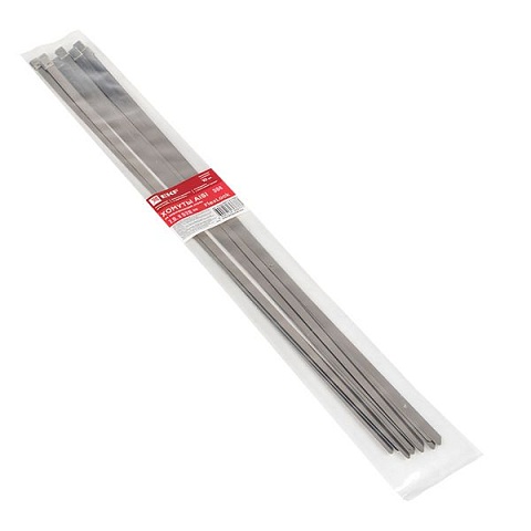 EKF PROxima Хомут AISI 304 из нержавеющей стали, 7.9x520 (10 шт.) FlexLock