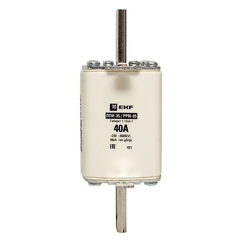 EKF PROxima Плавкая вставка ППН-35 250/ 40А габарит 1