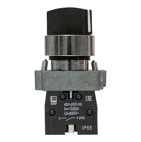 EKF PROxima Переключатель BD21 2P короткая ручка NO IP65