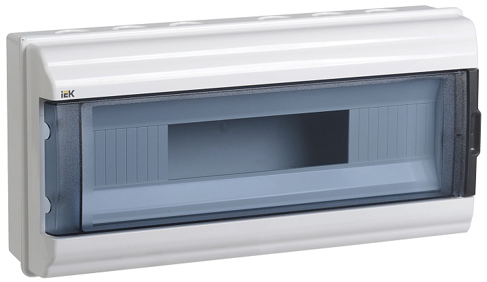 IEK KREPTA 5 Корпус пластиковый КМПн-18 IP55 белый откр.монтаж