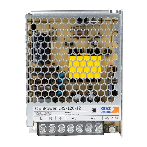 КЭАЗ Блок питания панельный OptiPower LRS 120-12 10A