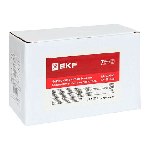 EKF PROxima Автоматический выключатель ВА-99М 63/25А 3P 25кА