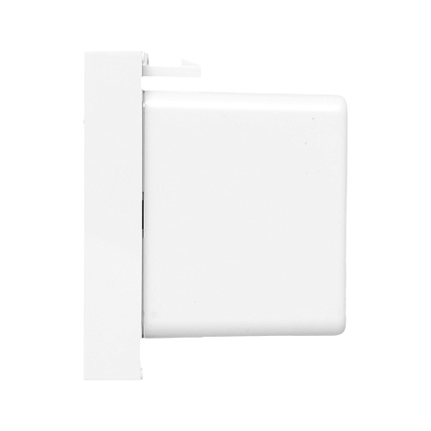 EKF Розетка USB A+C, 2.1А, 2 гнезда, без индикатора, белая