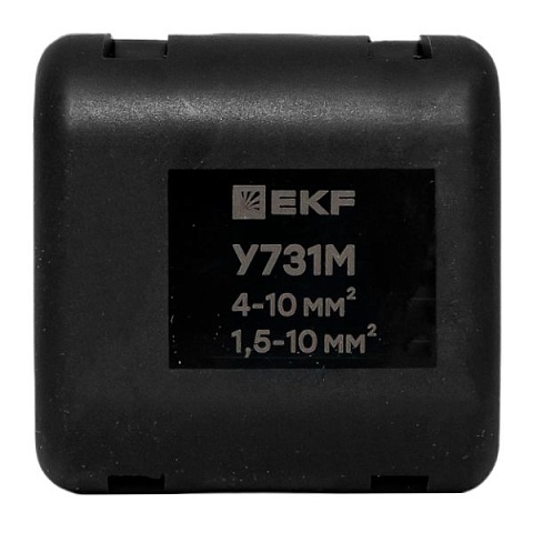 EKF PROxima Ответвительный сжим (орех) У731М (4-10 мм2; 1,5-10 мм2) StreamLine