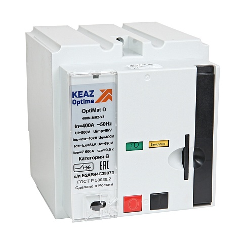 КЭАЗ Привод двигательный OptiMat D400, D630-220DС-У3-РЕГ