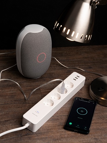 EKF PROxima Умный удлинитель Connect Wi-Fi c USB