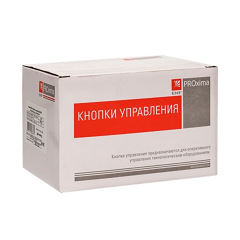EKF PROxima Кнопка AEA-22 красная NO+NC Грибок