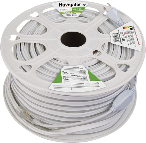 Navigator СД Лента 71 932 NLS-2835G92-9-IP67-220V-NEONLED R20