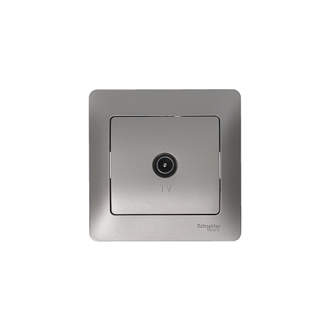 Systeme Electric Glossa Платина Розетка TV оконечная 1DB