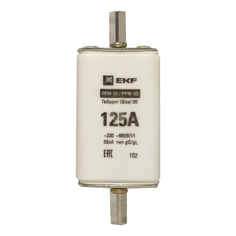 EKF PROxima Плавкая вставка ППН-33 160/125А габарит 00